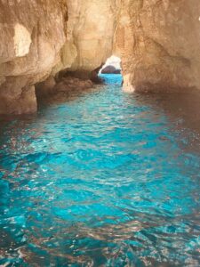 Cominotto cave blue lagoon
