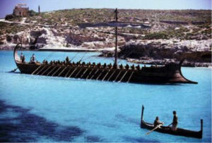 Troy movie set Blue Lagoon Comino Malta