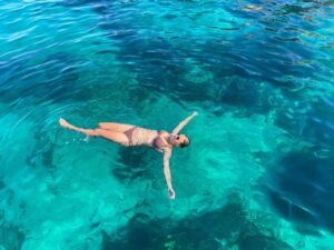 float-lady-blue-lagoon-malta