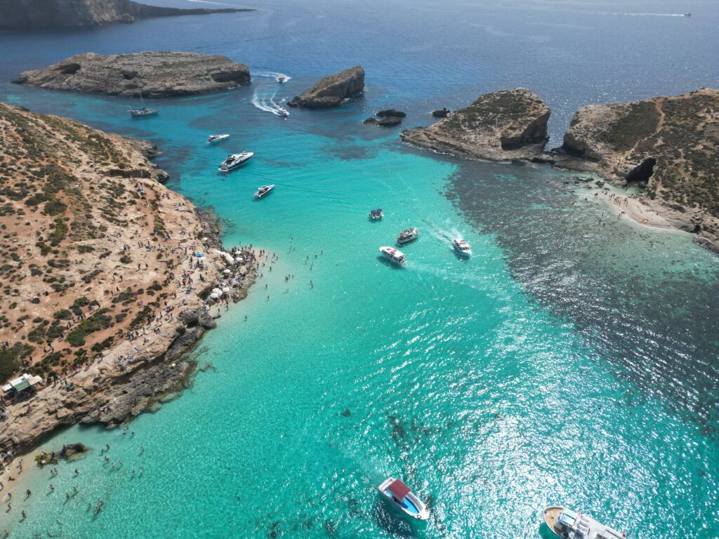 Comino and blue lagoon